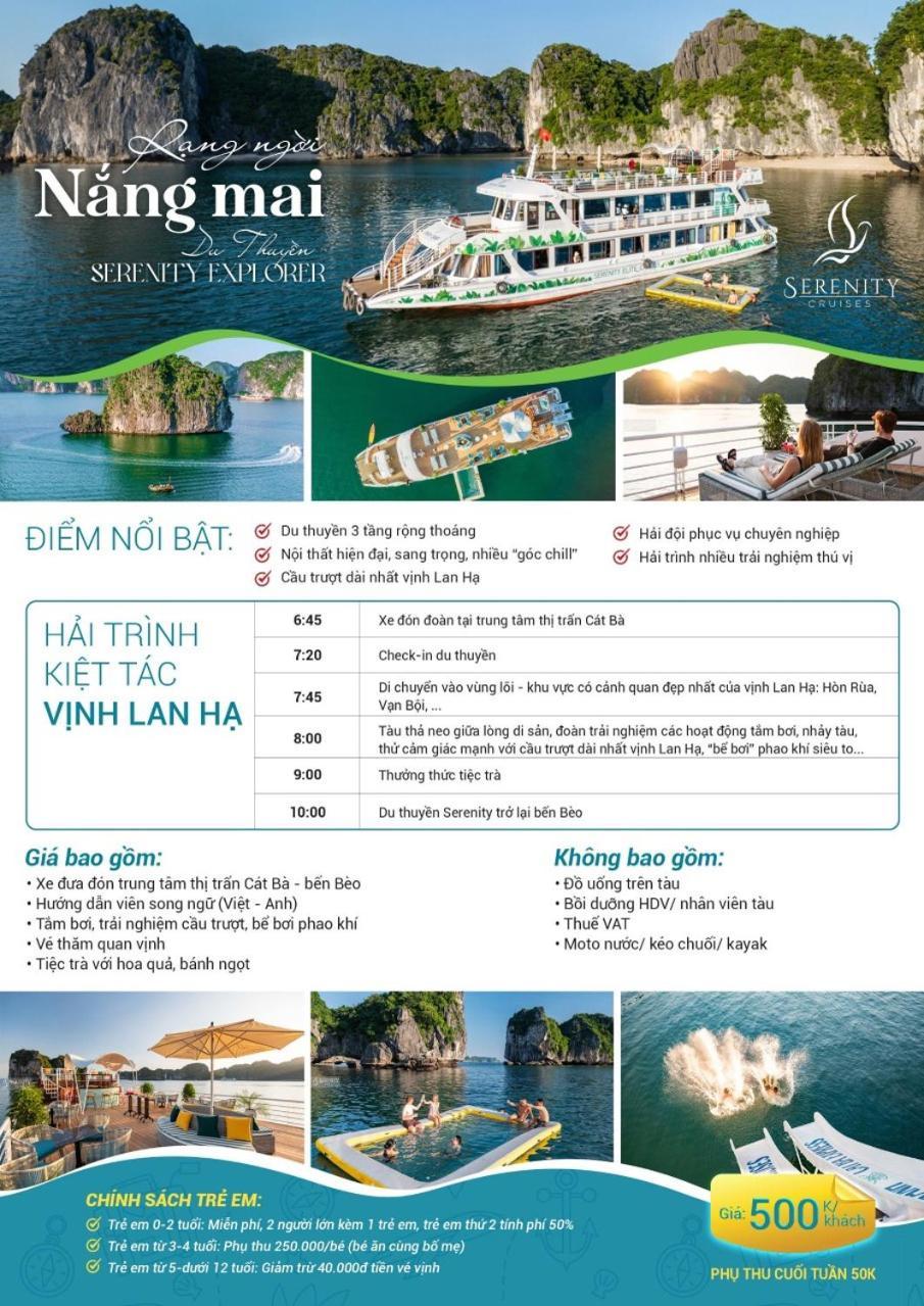 Nhat Anh Hotel Cat Ba Dong Khe Sau Exteriör bild